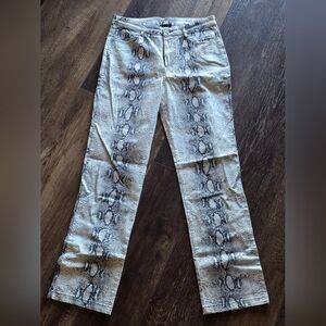 Current Air Snake Print Pants